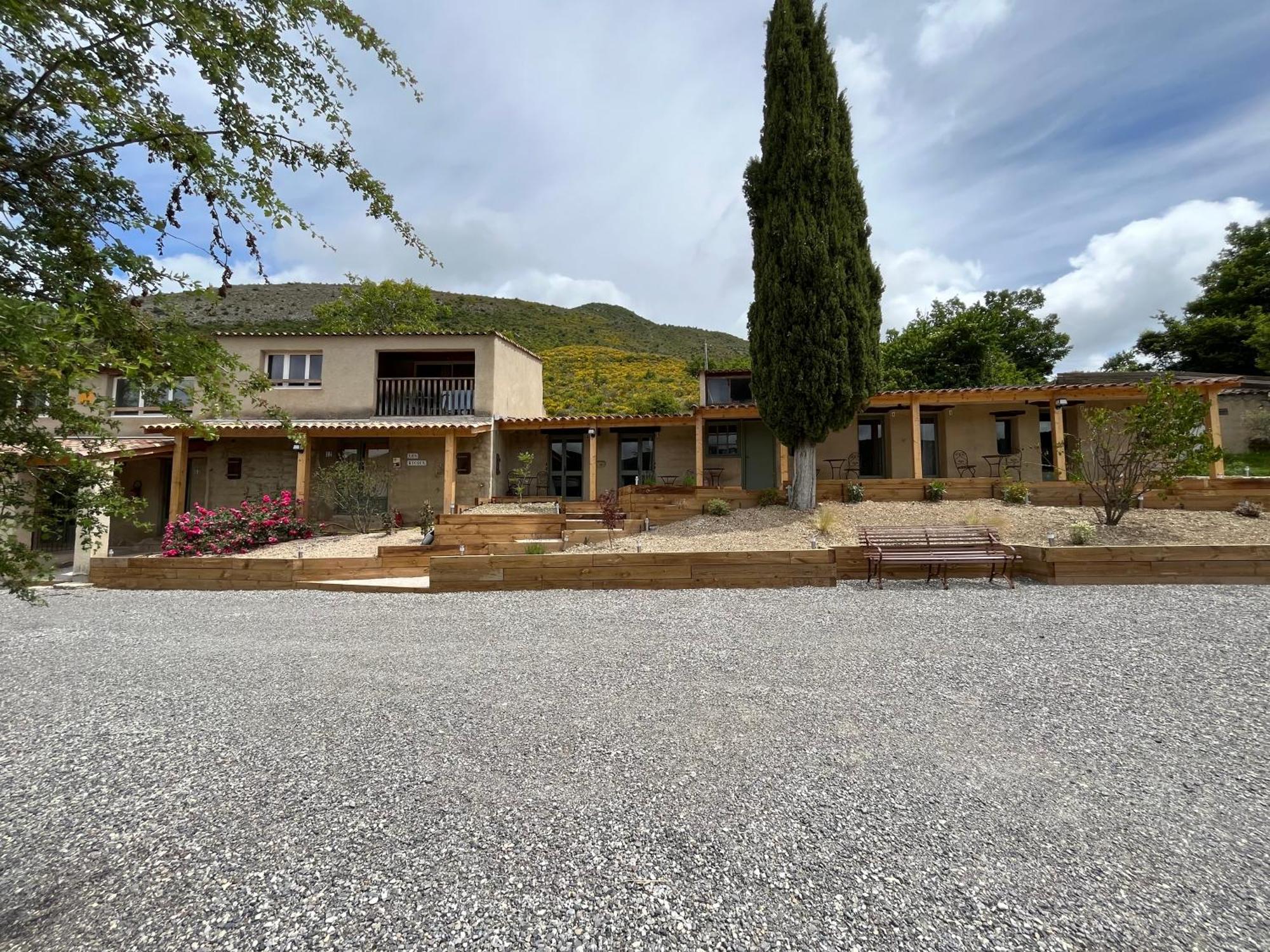 Les Ricoux Montfroc Exterior foto